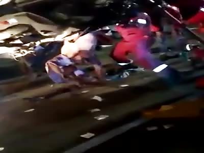 fatal accident of traffic during the dawn leaves to a person decapitated !!!