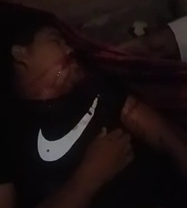 woman dying, slow death