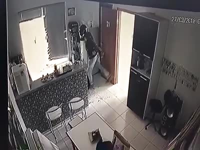 woman stabbed multiple times with big knife