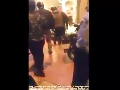 run! run Run!!!!! in the end they hit you and brutally beat you