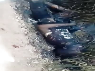 completely carbonized man! It looks like a real Argentinian barbecue