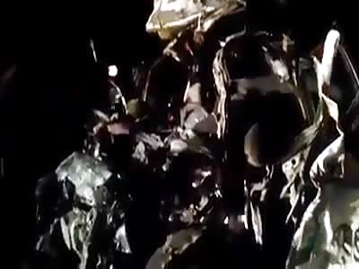 Aftermarth - Accident Between Taxi/Bus Leaves 6 dead - Different Angle