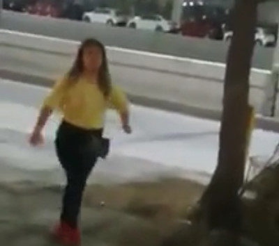 JEALOUS TAXI DRIVER RAMS THROUGH EX-GFs NEW LOVER