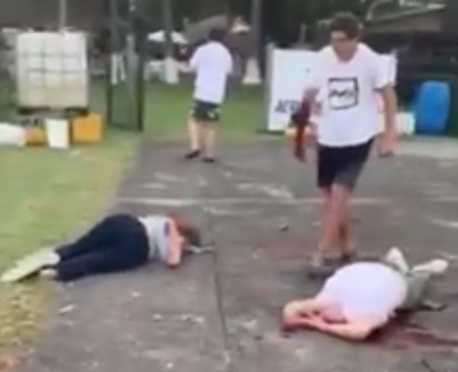 BRUTAL: AIRSHOW ACROBATICS ENDS IN TRAGEDY