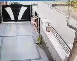 Naughty little girl suffers an accident (Crushed)