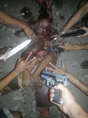 Brutal Execution in Brazilian Favela: Scared Man Killed by Drug dealers 