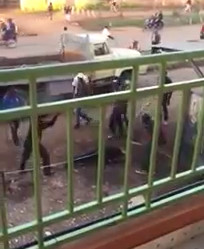 Nigerian police beaten to death by protesters