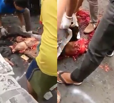 Man ripped to pieces in accident 