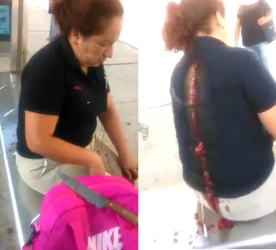 Woman stabbed by her ex husband