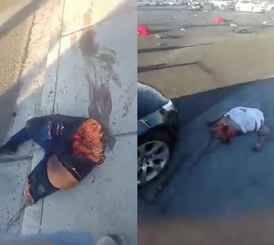 Gruesome after accident in Las Vegas 