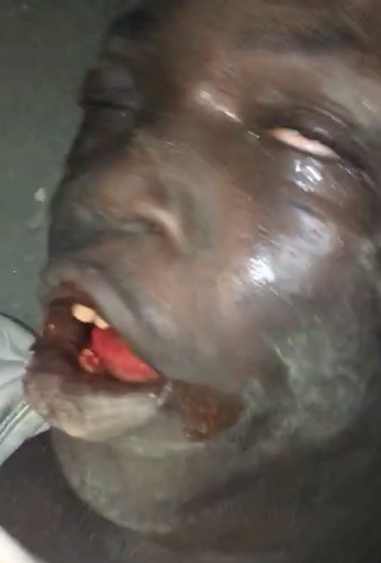 black caught stealing is punished in middle street