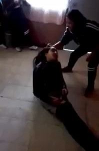 Bullying ... poor girl :/