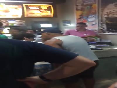 Confusion at McDonald's Brazil