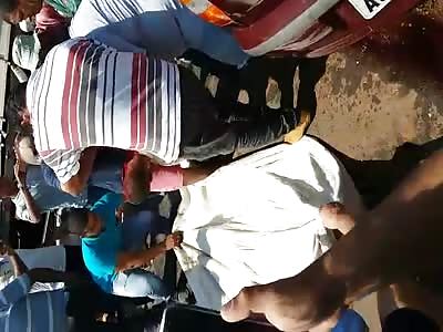 Victim trapped in hardware - Brazil