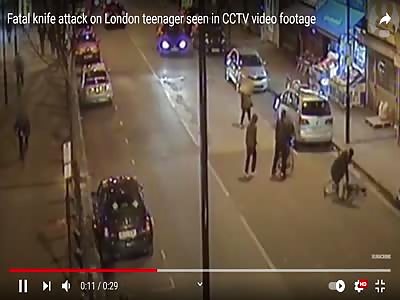 Fatal Stabbing On Busy North London Street! 