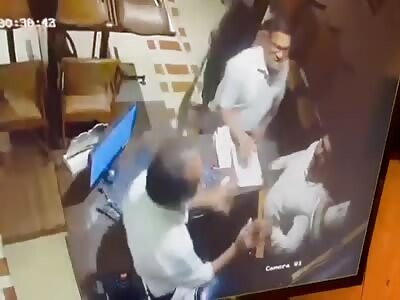 Cop Demands Free Food!