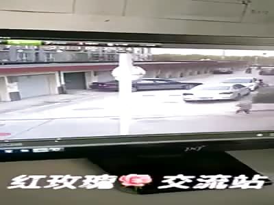 BOY GETS CRUSHED BY A CAR