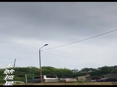 Suicide man drops death from cable