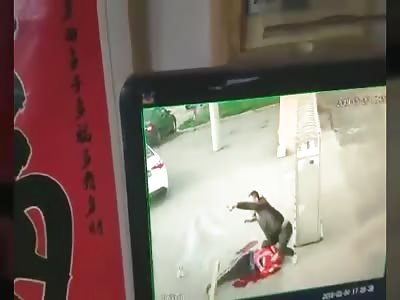 Attacked and Stabbed to Death by a Maniac