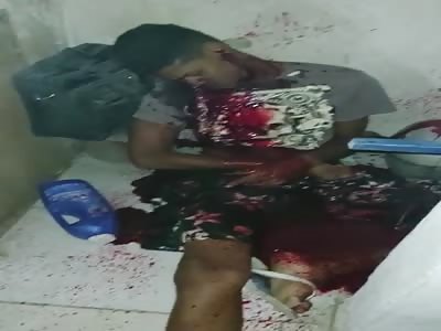 Walked Into a Bloodbath Homicide Scene