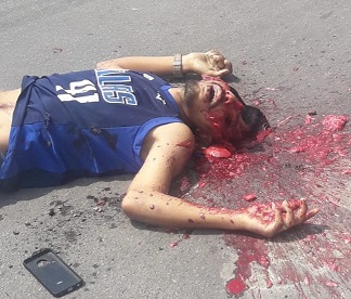 Two Guys With Heads Blown Up By Shots {Extended Version}  