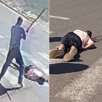 Dude Chased and Brutally Killed With a Iron Rod 