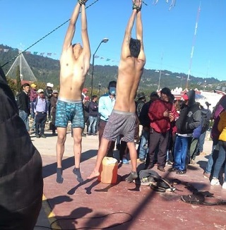 Hung Thieves Regret The Crime