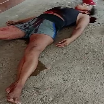 Poor Woman Takes Her Last Gasping Breathes