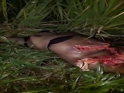 MEAT DELIVERY WOMAN GETS BUTCHERED (full video)