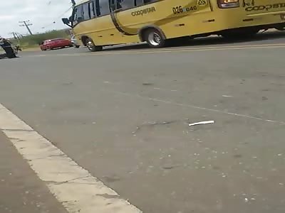 old lady in agony after brutal accident