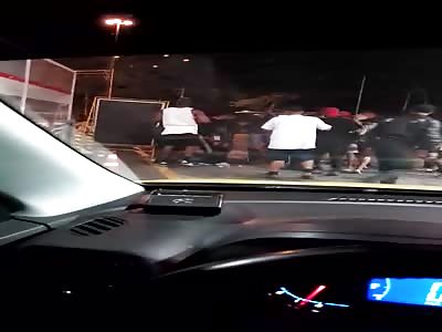 BRUTAL, soccer fan beaten to death