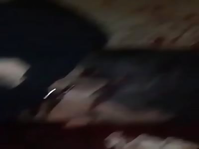 Murdered man with head shot