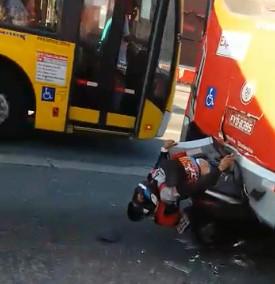 Bizarre Rear-End Crash Aftermath