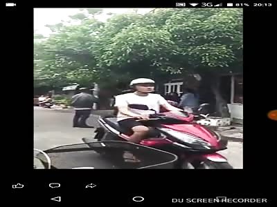 Vietnam mistress stripped naked on street