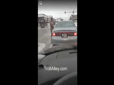 Black naked female boxer