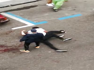 Teenager Stabbed to Death in Broad Daylight.