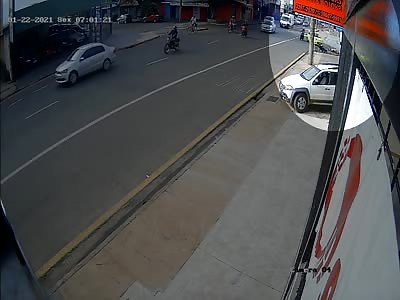 Negligent driver causes accident