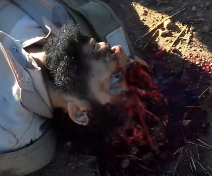 Left in Pieces on the Battlefield