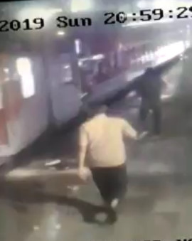 Elderly Woman Loses Legs after Slipping Under Train