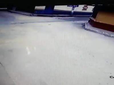 Accident Caught in CCTV Camera - Live CCTV Video(13)