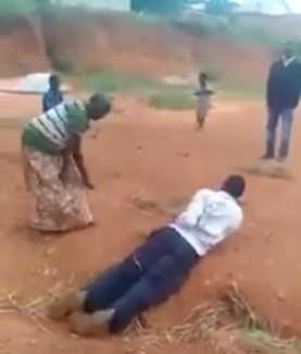 Black Mother Whipping His Son as a Cultural Norm