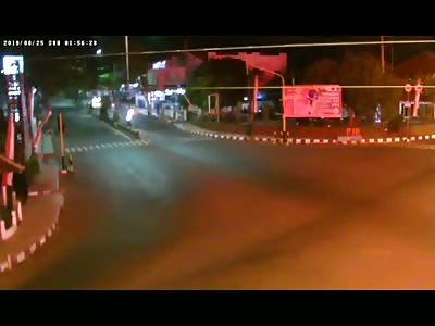 Accident Caught On CCTV: Latest News(6)