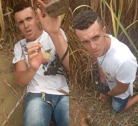 Thief is beaten for stealing in Favela. Brazil Ghetto