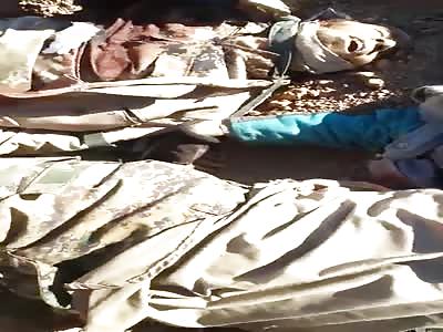 18 terrorists killed in a ditch