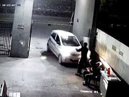 Drunk Driver Blew Up the Gate and Hit Two Watchmen