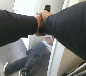 Bodycam Shows LAPD Cops Shooting Suspect Armed With Knives