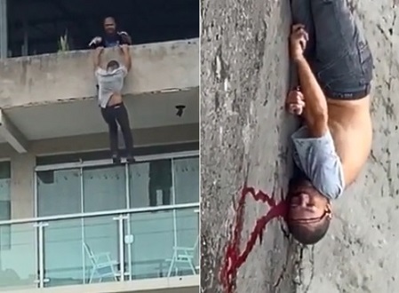 Tough Landing for Depressed Man