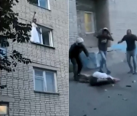 Drunk Bride Jumps From 3rd Floor To End It All Once 