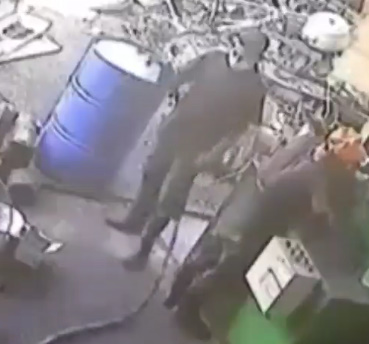 Worker Left In Coma After Oil Barrel Explosion