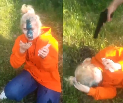 Drug Lord Teaches His Female Drug Mule a Lesson